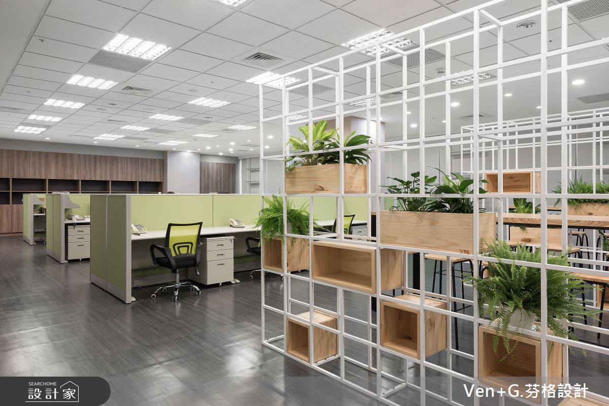300坪新成屋(5年以下)＿休閒風商業空間案例圖片＿芬格空間設計事務所＿芬格設計24.森呼吸辦公室 台北商業空間300坪休閒風之11