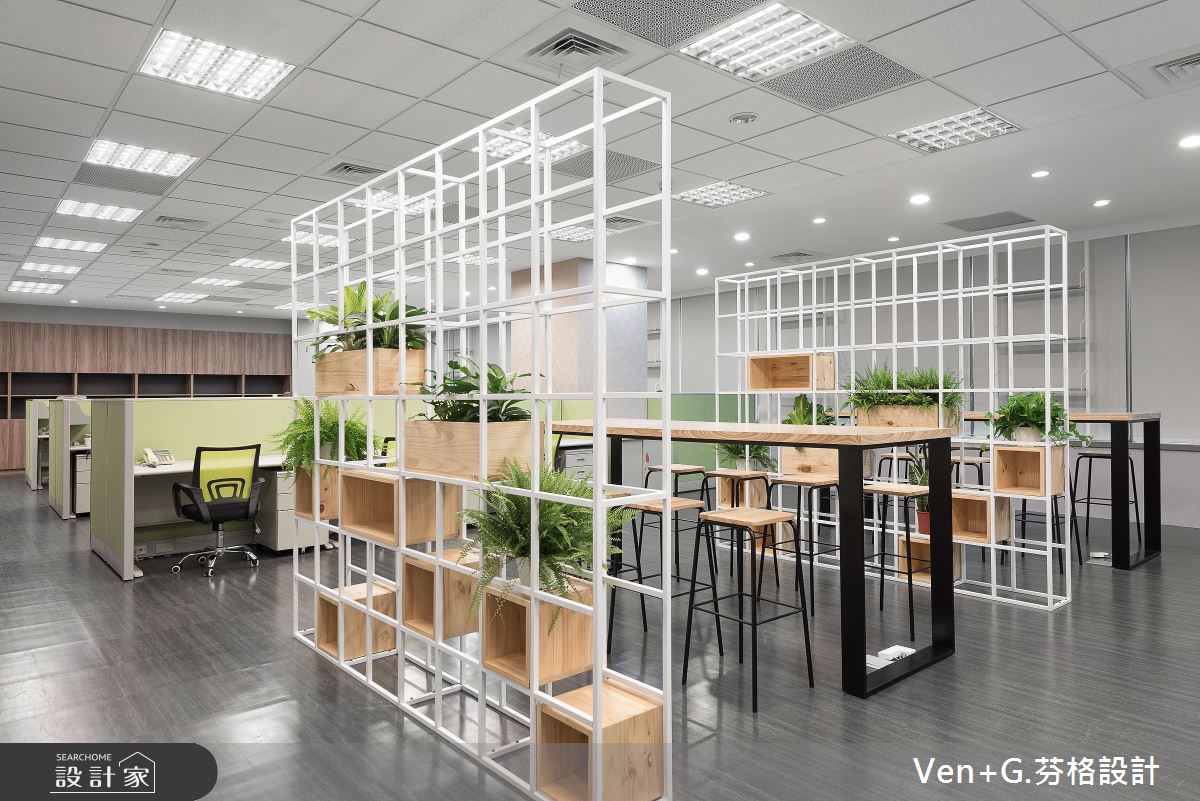 300坪新成屋(5年以下)＿休閒風商業空間案例圖片＿芬格空間設計事務所＿芬格設計24.森呼吸辦公室 台北商業空間300坪休閒風之9