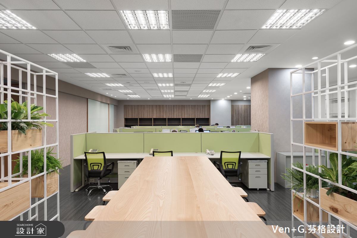 300坪新成屋(5年以下)＿休閒風商業空間案例圖片＿芬格空間設計事務所＿芬格設計24.森呼吸辦公室 台北商業空間300坪休閒風之10