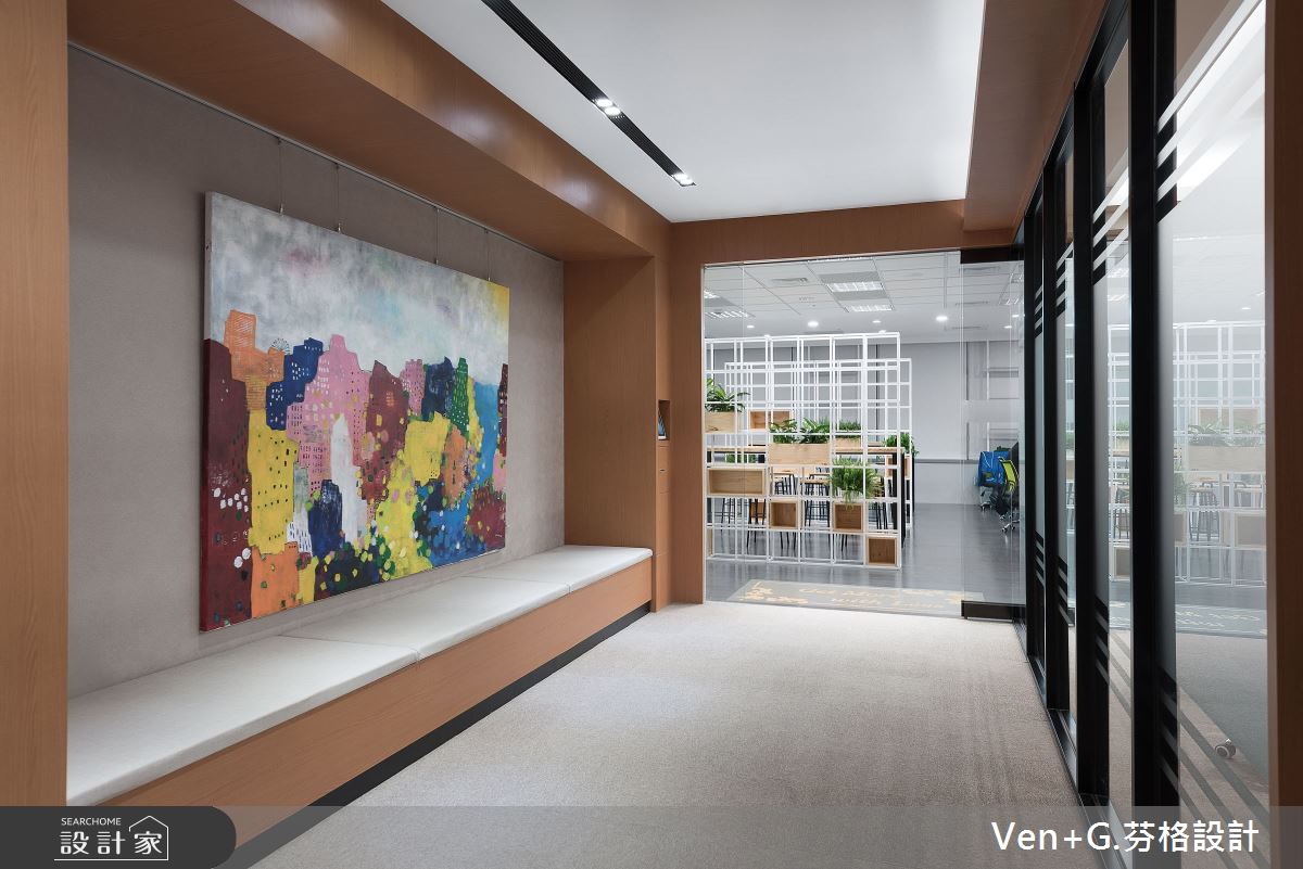 300坪新成屋(5年以下)＿休閒風商業空間案例圖片＿芬格空間設計事務所＿芬格設計24.森呼吸辦公室 台北商業空間300坪休閒風之4