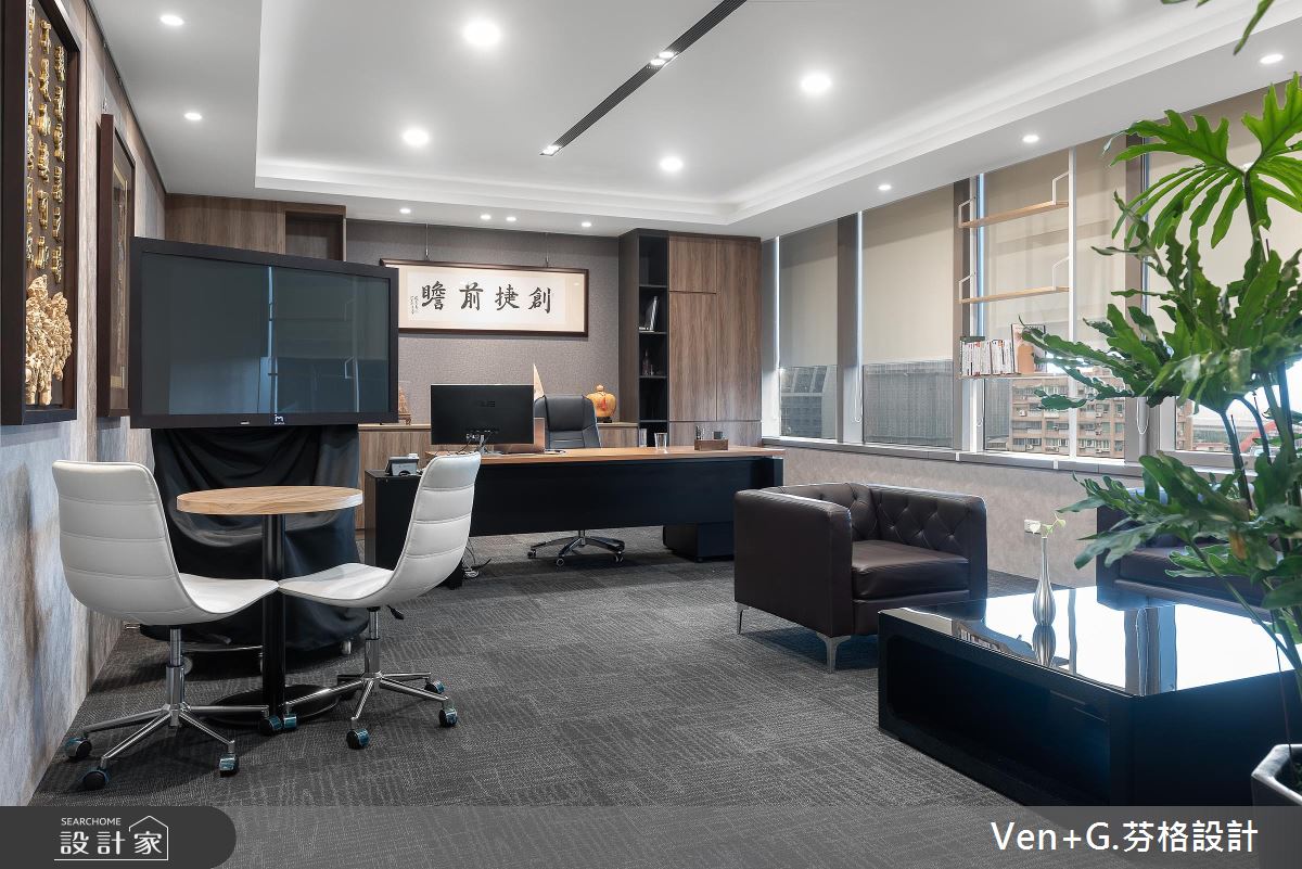 300坪新成屋(5年以下)＿休閒風商業空間案例圖片＿芬格空間設計事務所＿芬格設計24.森呼吸辦公室 台北商業空間300坪休閒風之17