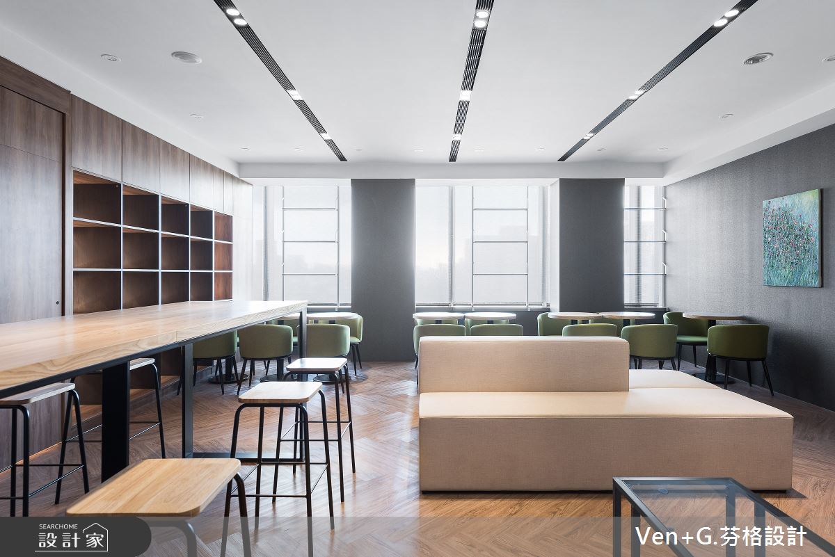 300坪新成屋(5年以下)＿休閒風商業空間案例圖片＿芬格空間設計事務所＿芬格設計24.森呼吸辦公室 台北商業空間300坪休閒風之15