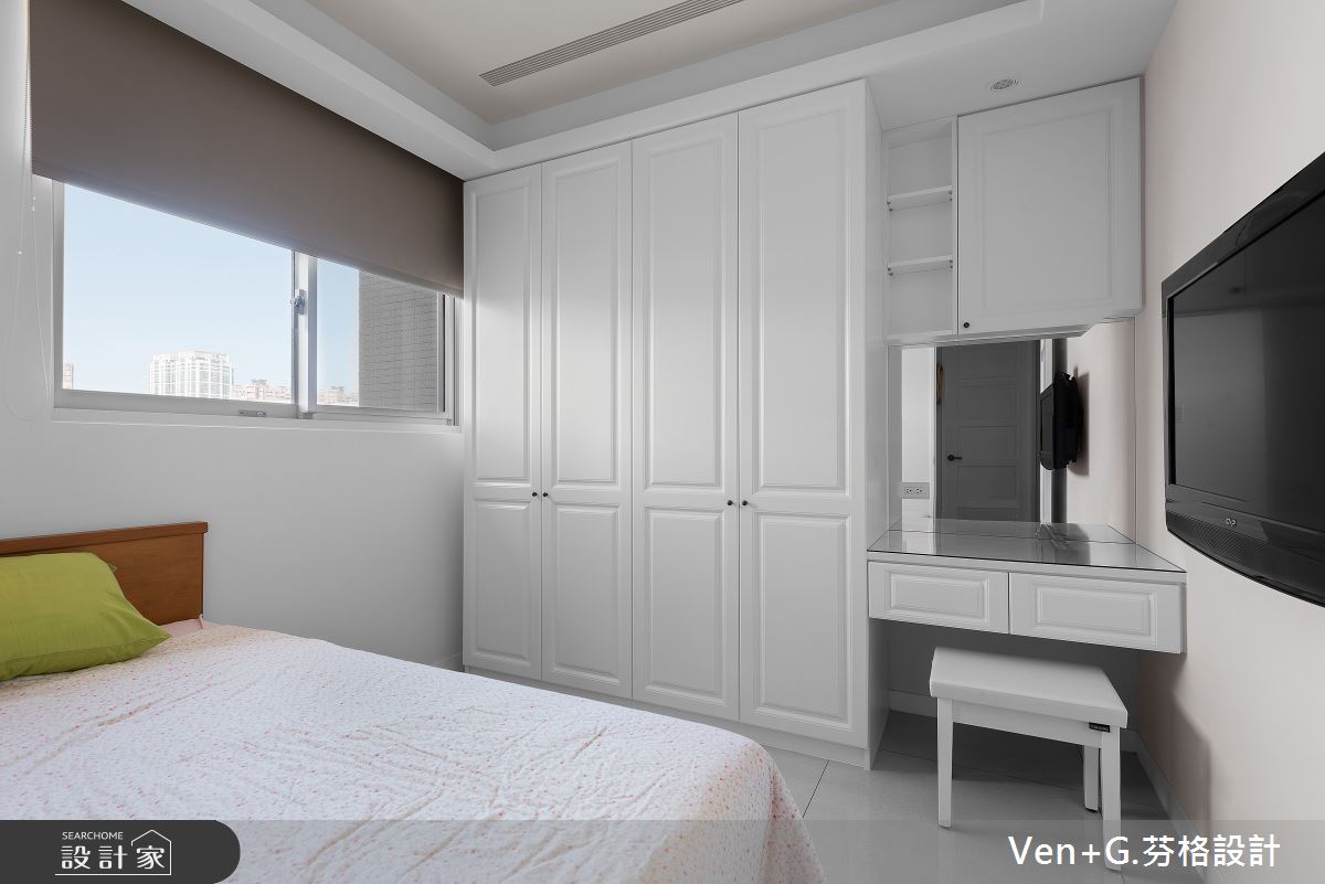 22坪新成屋(5年以下)＿美式風臥室案例圖片＿芬格空間設計事務所＿芬格設計25.典藏質感輕美式 新北22坪美式風之9