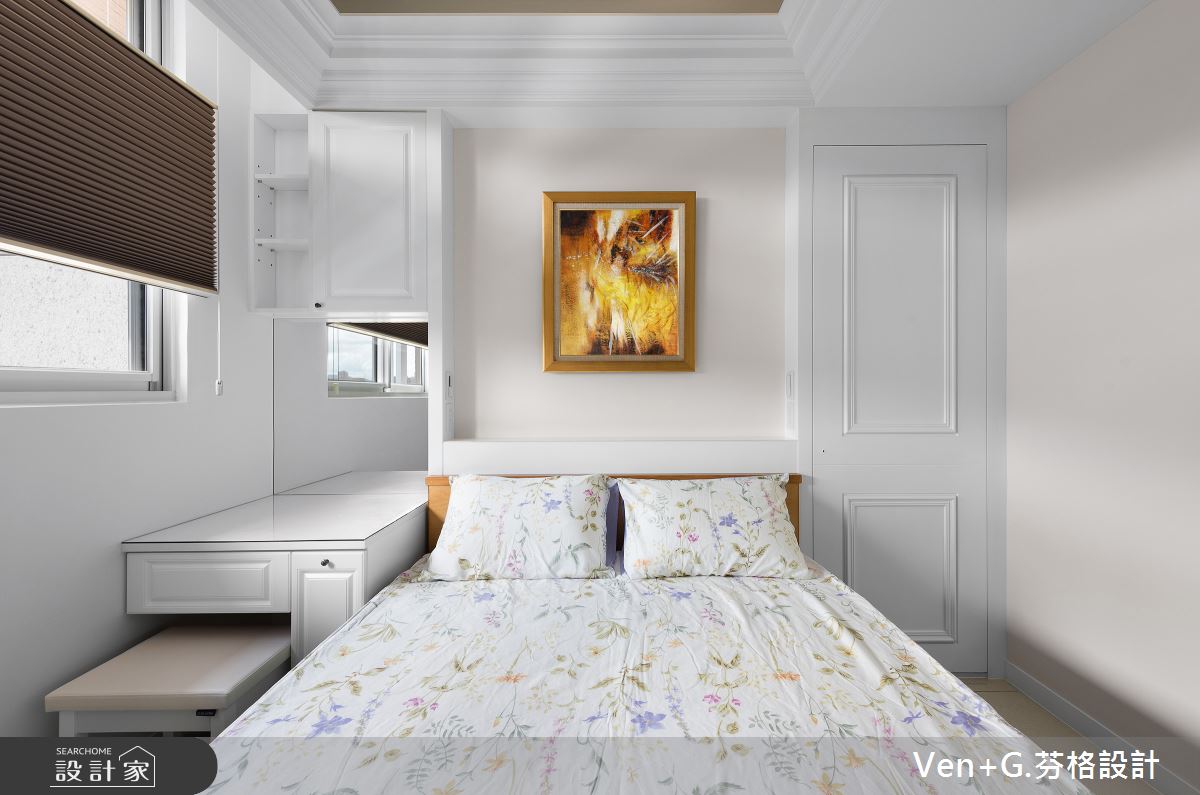 22坪新成屋(5年以下)＿美式風臥室案例圖片＿芬格空間設計事務所＿芬格設計25.典藏質感輕美式 新北22坪美式風之10