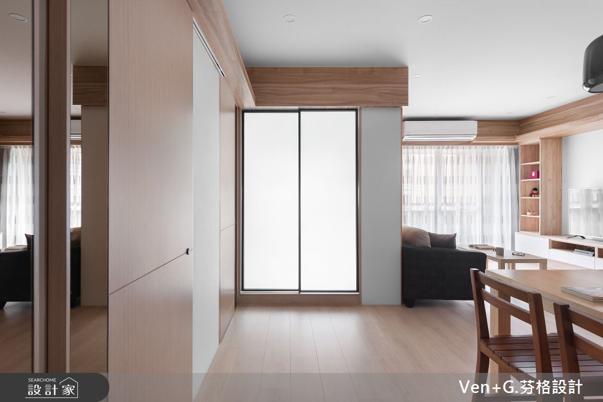 23坪老屋(16~30年)＿簡約風案例圖片＿芬格空間設計事務所＿芬格設計26.無壓 台北老屋翻新23坪簡約風之18