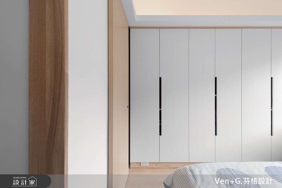 23坪老屋(16~30年)＿簡約風臥室案例圖片＿芬格空間設計事務所＿芬格設計26.無壓 台北老屋翻新23坪簡約風之25