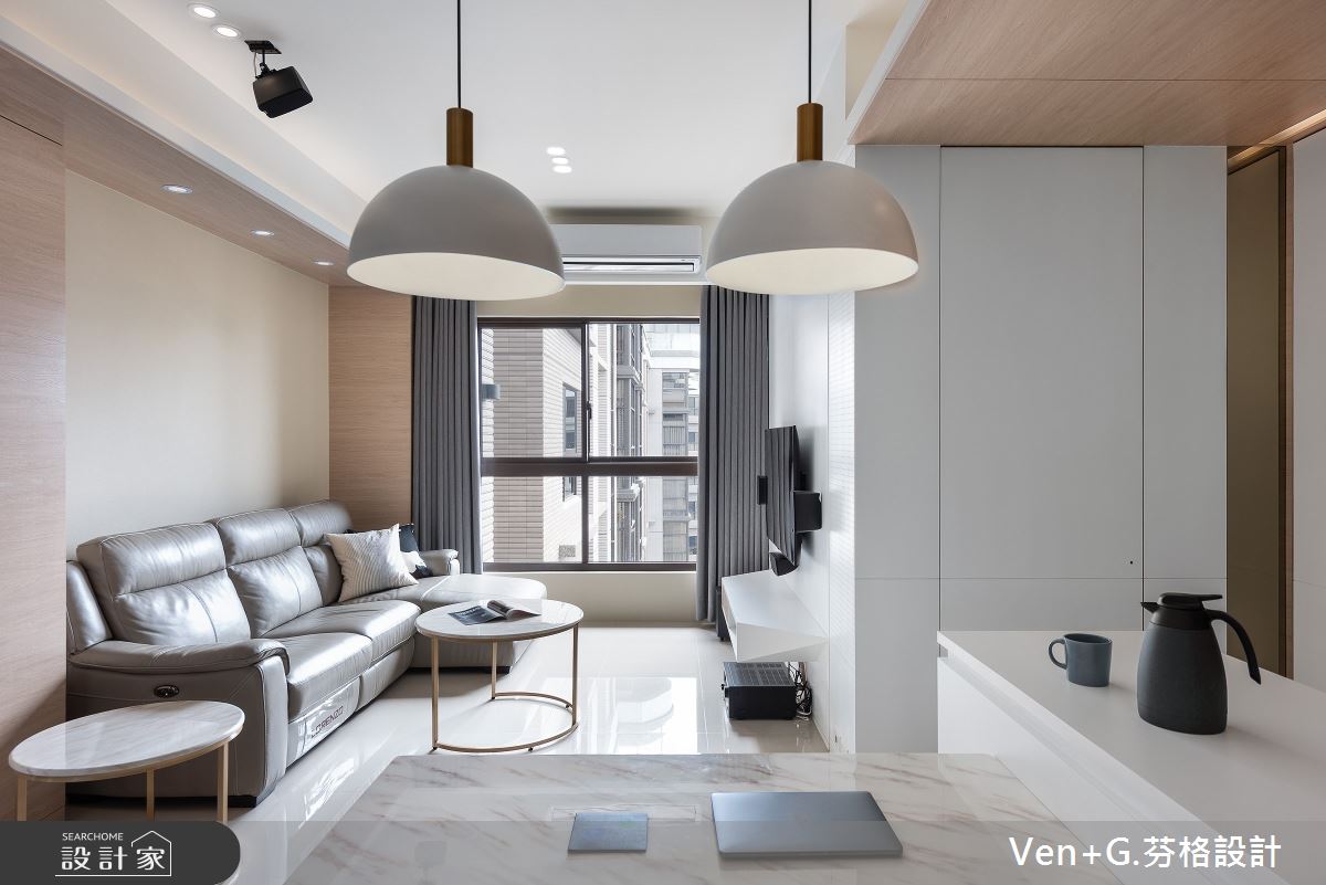 23坪新成屋(5年以下)＿北歐風客廳案例圖片＿芬格空間設計事務所＿芬格設計28.北歐風 新北23坪北歐風之11