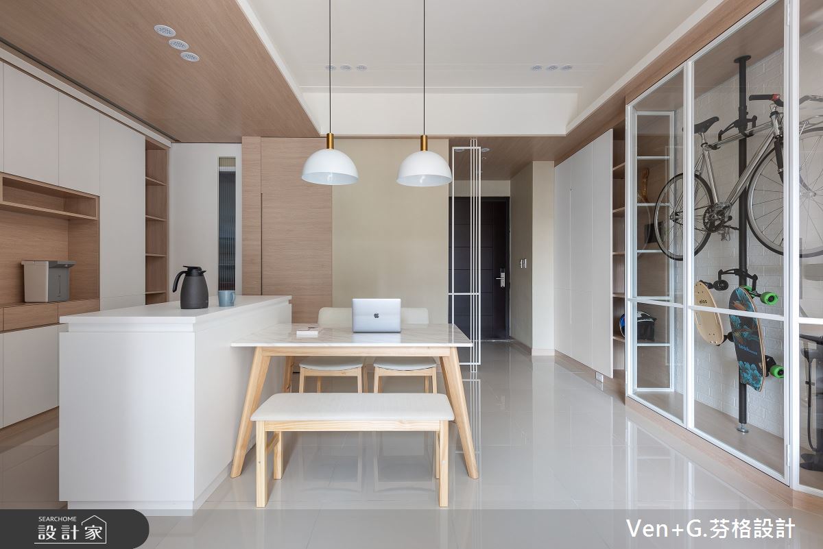 23坪新成屋(5年以下)＿北歐風餐廳案例圖片＿芬格空間設計事務所＿芬格設計28.北歐風 新北23坪北歐風之5