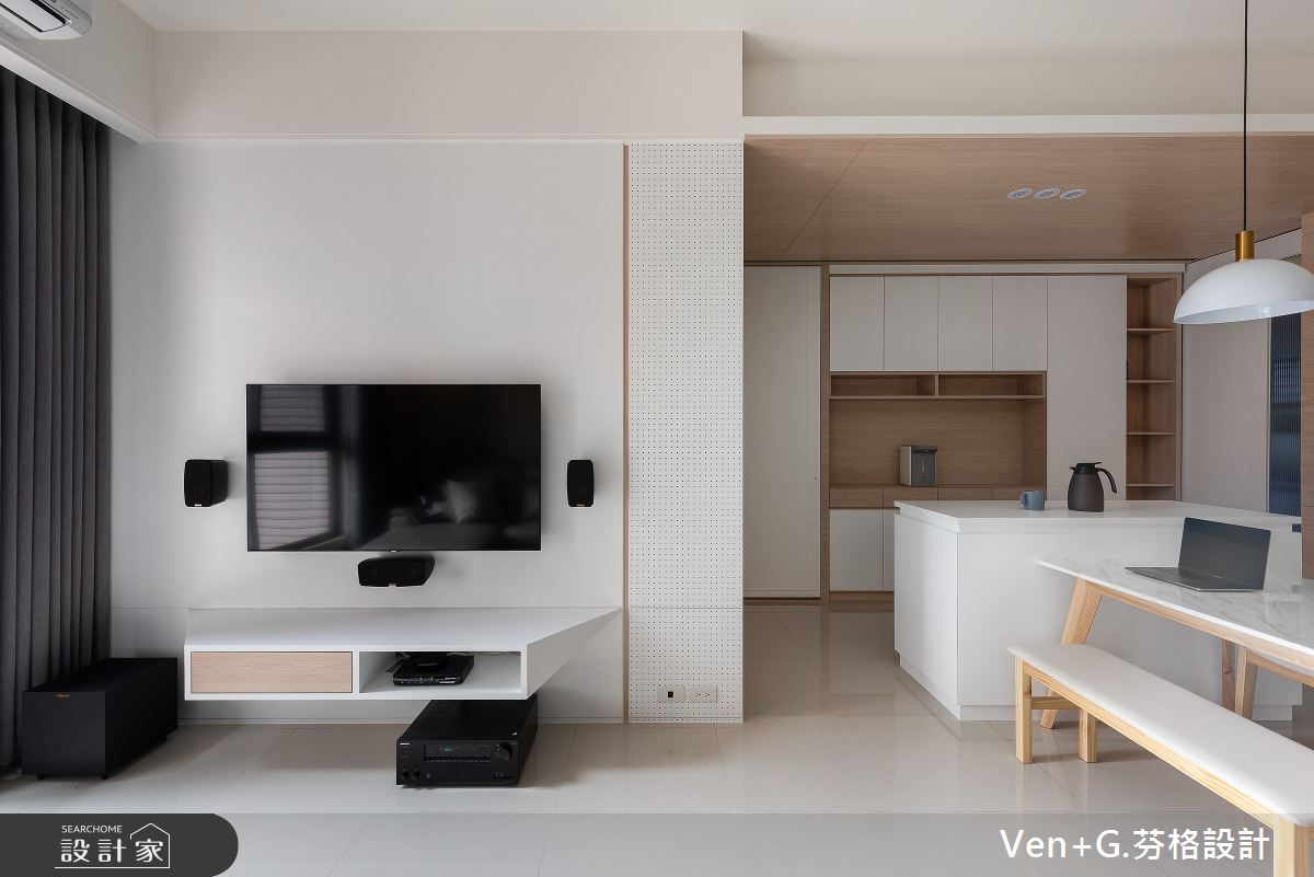 23坪新成屋(5年以下)＿北歐風客廳案例圖片＿芬格空間設計事務所＿芬格設計28.北歐風 新北23坪北歐風之13