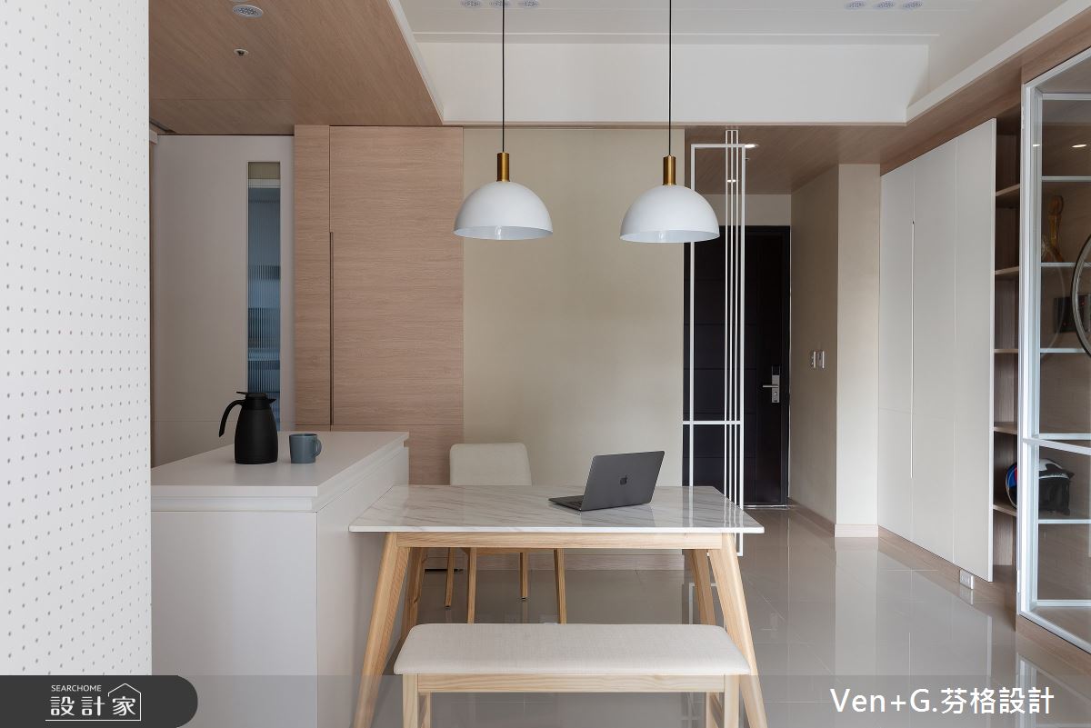 23坪新成屋(5年以下)＿北歐風餐廳案例圖片＿芬格空間設計事務所＿芬格設計28.北歐風 新北23坪北歐風之6
