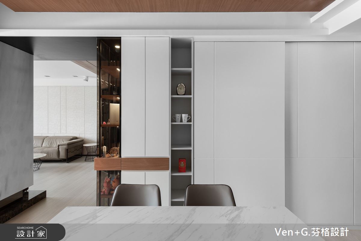 40坪新成屋(5年以下)＿混搭風餐廳案例圖片＿芬格空間設計事務所＿芬格設計29.勻靜 新北40坪混搭風之8