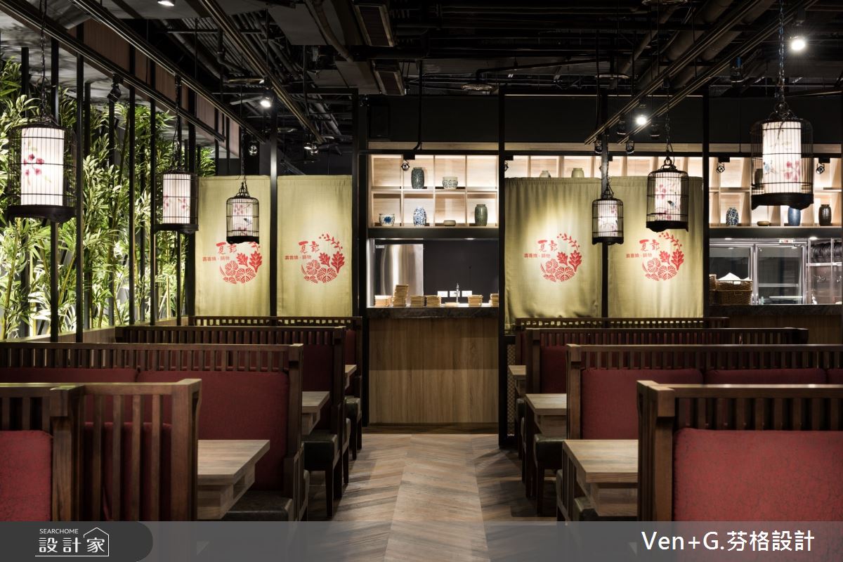 90坪老屋(16~30年)＿混搭風商業空間案例圖片＿芬格空間設計事務所＿芬格設計30.夏部SHABU 台北商業空間90坪混搭風之10