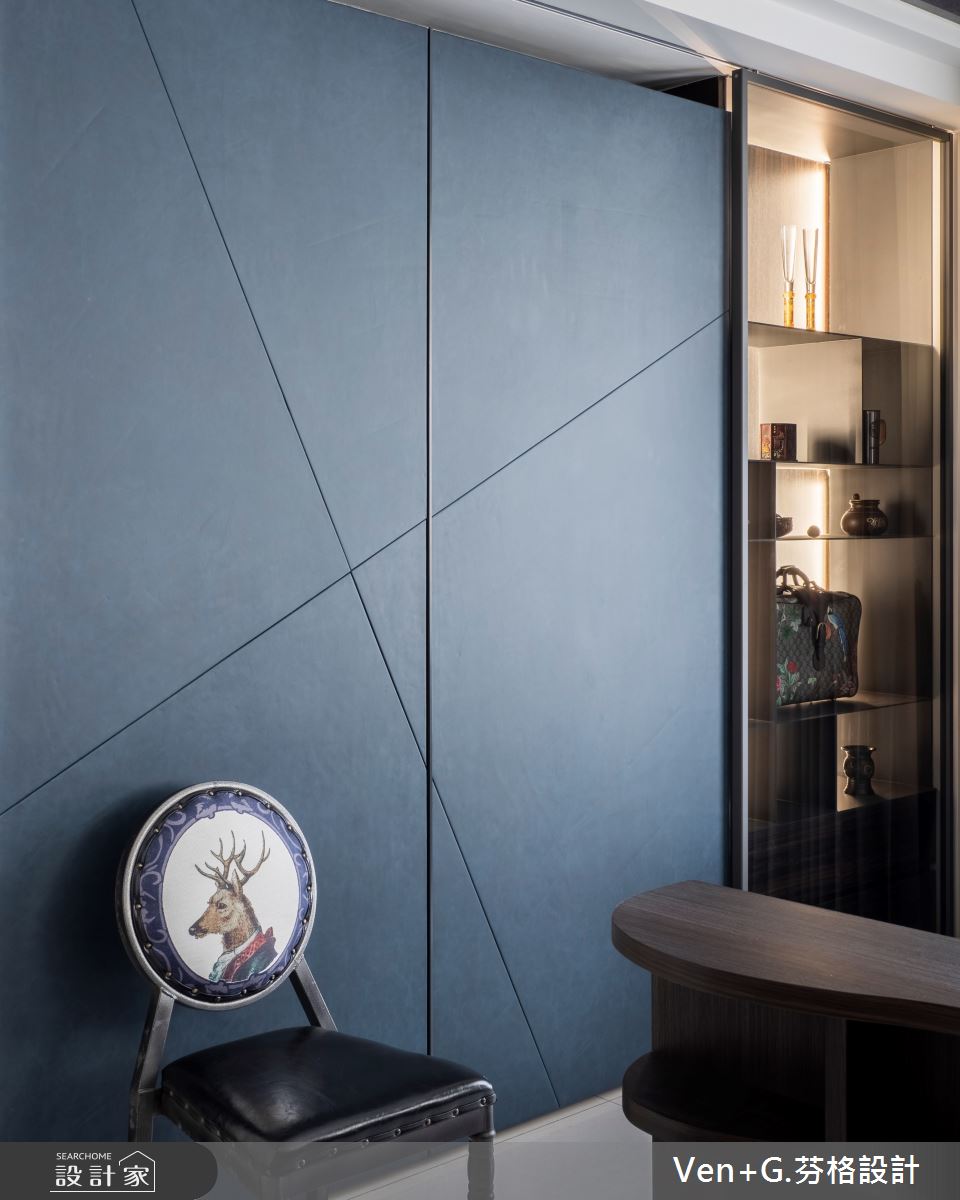 35坪新成屋(5年以下)＿現代風案例圖片＿芬格空間設計事務所＿芬格設計34.都會時尚典雅 新北35坪現代風之4