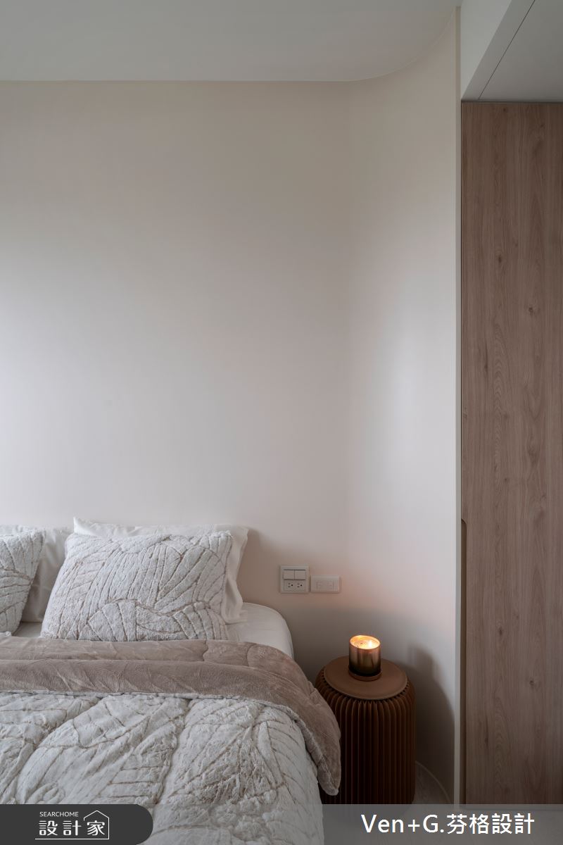 36坪預售屋＿簡約風臥室案例圖片＿芬格空間設計事務所＿芬格設計38.寂靜 遠雄百富 36坪簡約風之20