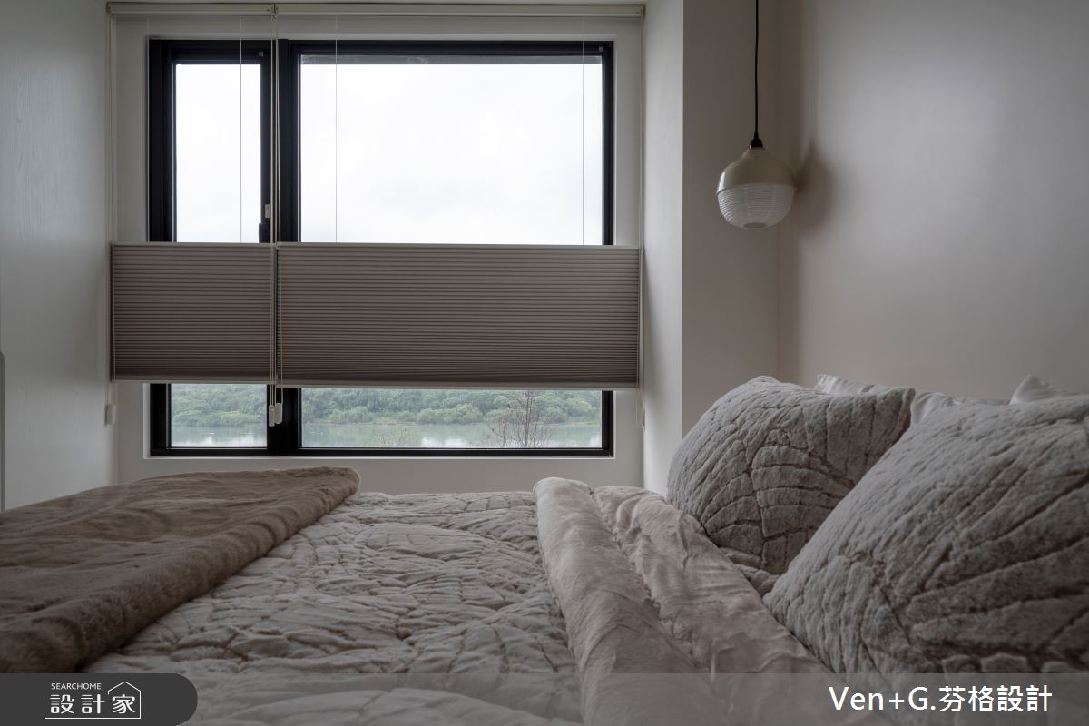 36坪預售屋＿簡約風臥室案例圖片＿芬格空間設計事務所＿芬格設計38.寂靜 遠雄百富 36坪簡約風之22