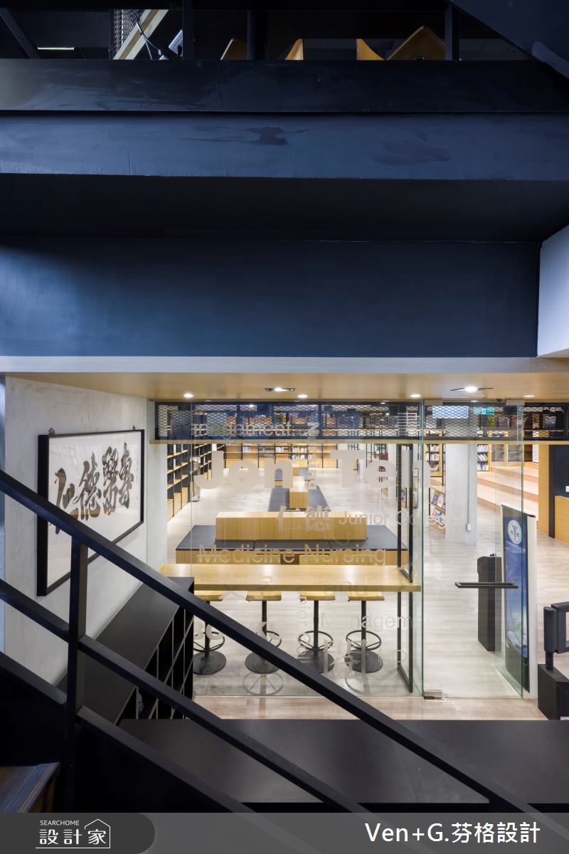 368坪老屋(41~50年)＿日式無印風商業空間案例圖片＿芬格空間設計事務所＿芬格設計39.仁德醫專圖書館之5