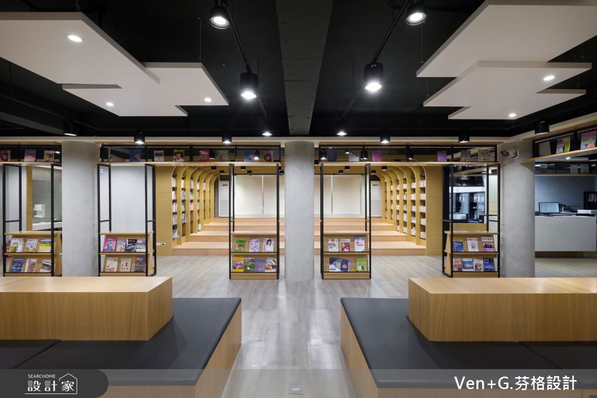 368坪老屋(41~50年)＿日式無印風商業空間案例圖片＿芬格空間設計事務所＿芬格設計39.仁德醫專圖書館之11