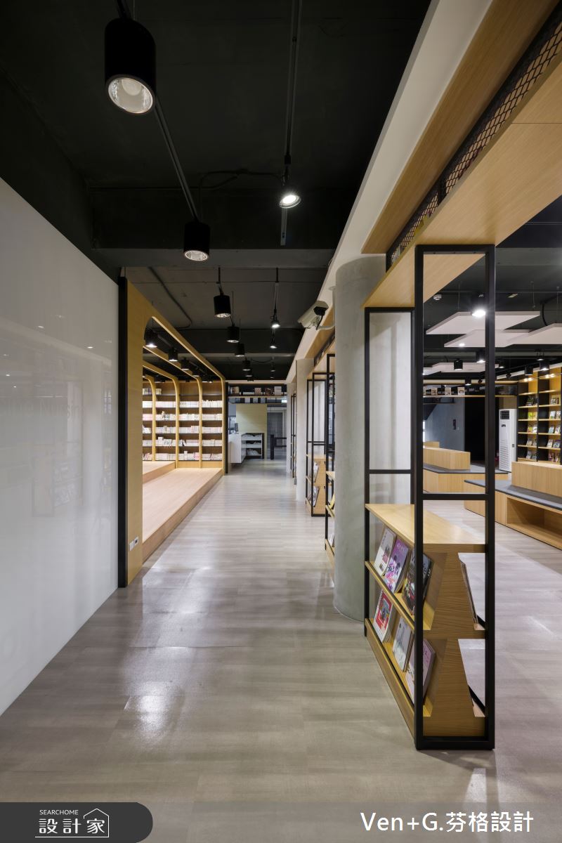 368坪老屋(41~50年)＿日式無印風商業空間案例圖片＿芬格空間設計事務所＿芬格設計39.仁德醫專圖書館之14