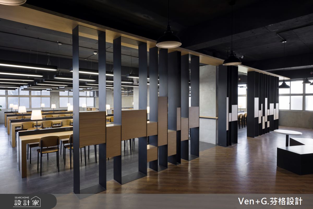 368坪老屋(41~50年)＿日式無印風案例圖片＿芬格空間設計事務所＿芬格設計39.仁德醫專圖書館之16