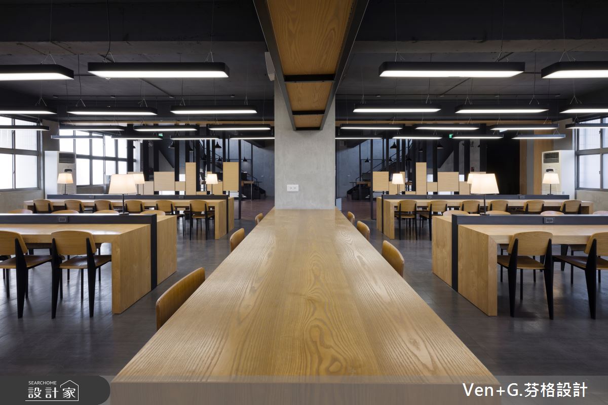 368坪老屋(41~50年)＿日式無印風商業空間案例圖片＿芬格空間設計事務所＿芬格設計39.仁德醫專圖書館之19