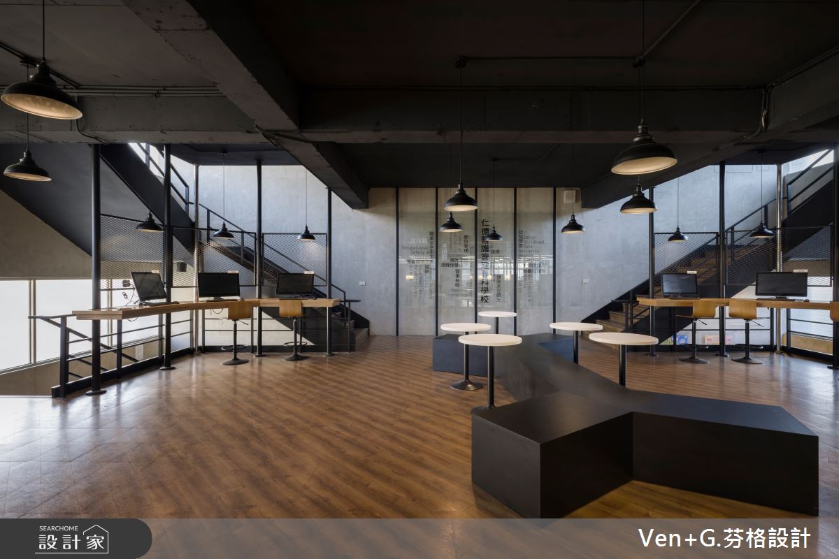 368坪老屋(41~50年)＿日式無印風商業空間案例圖片＿芬格空間設計事務所＿芬格設計39.仁德醫專圖書館之20