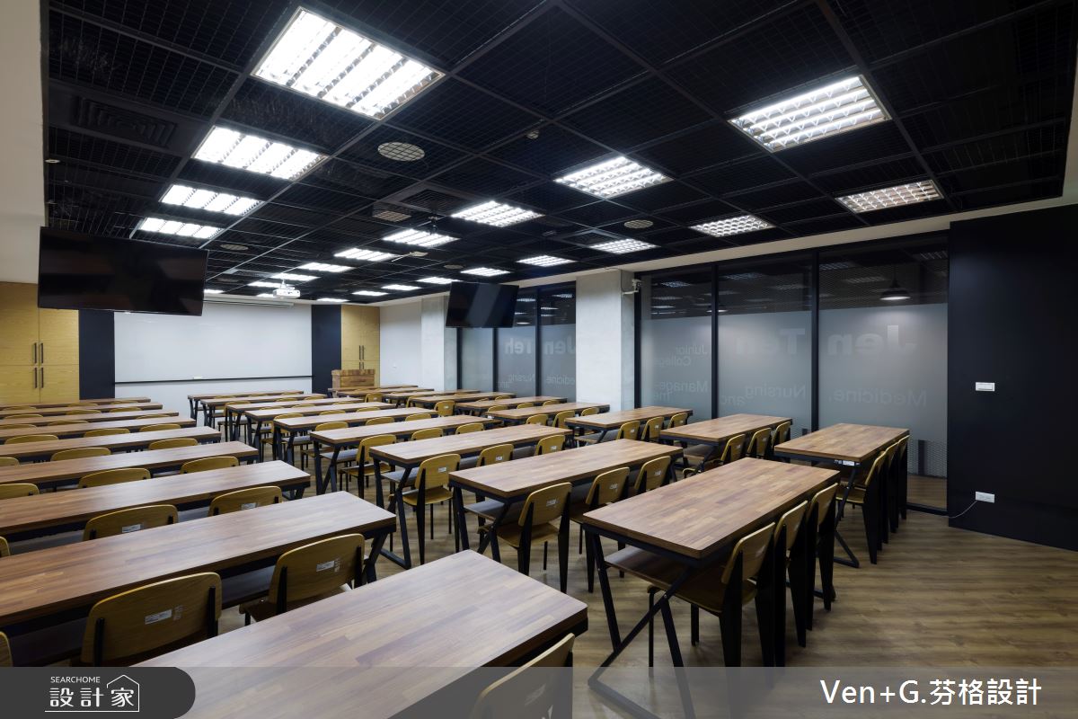 368坪老屋(41~50年)＿日式無印風商業空間案例圖片＿芬格空間設計事務所＿芬格設計39.仁德醫專圖書館之25