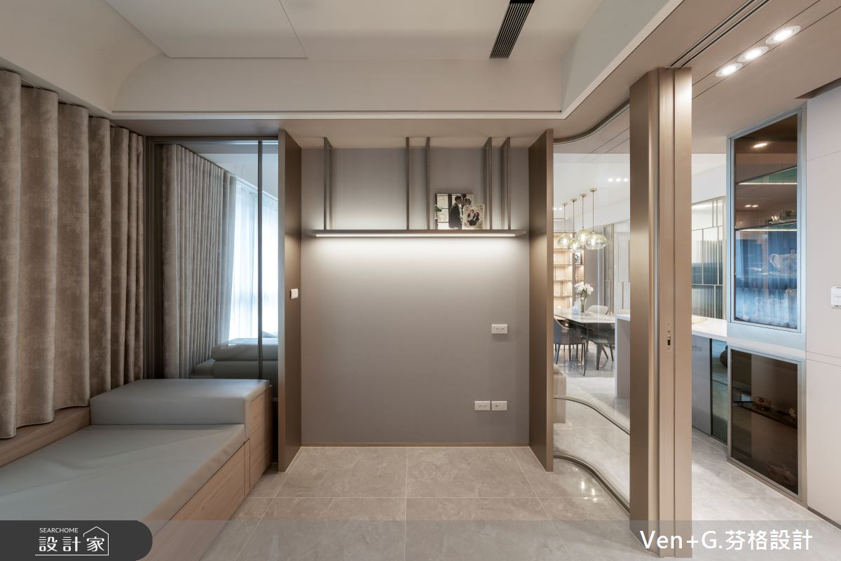 32坪預售屋＿現代風書房臥榻案例圖片＿芬格空間設計事務所＿芬格設計42.台北32坪現代風之19