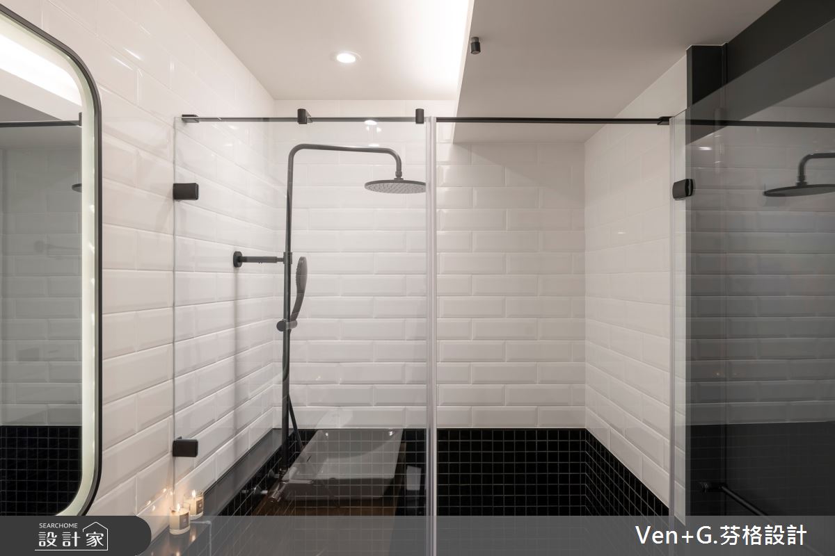 37坪老屋(41~50年)＿工業風浴室案例圖片＿芬格空間設計事務所＿芬格設計44.台北37坪工業風之27