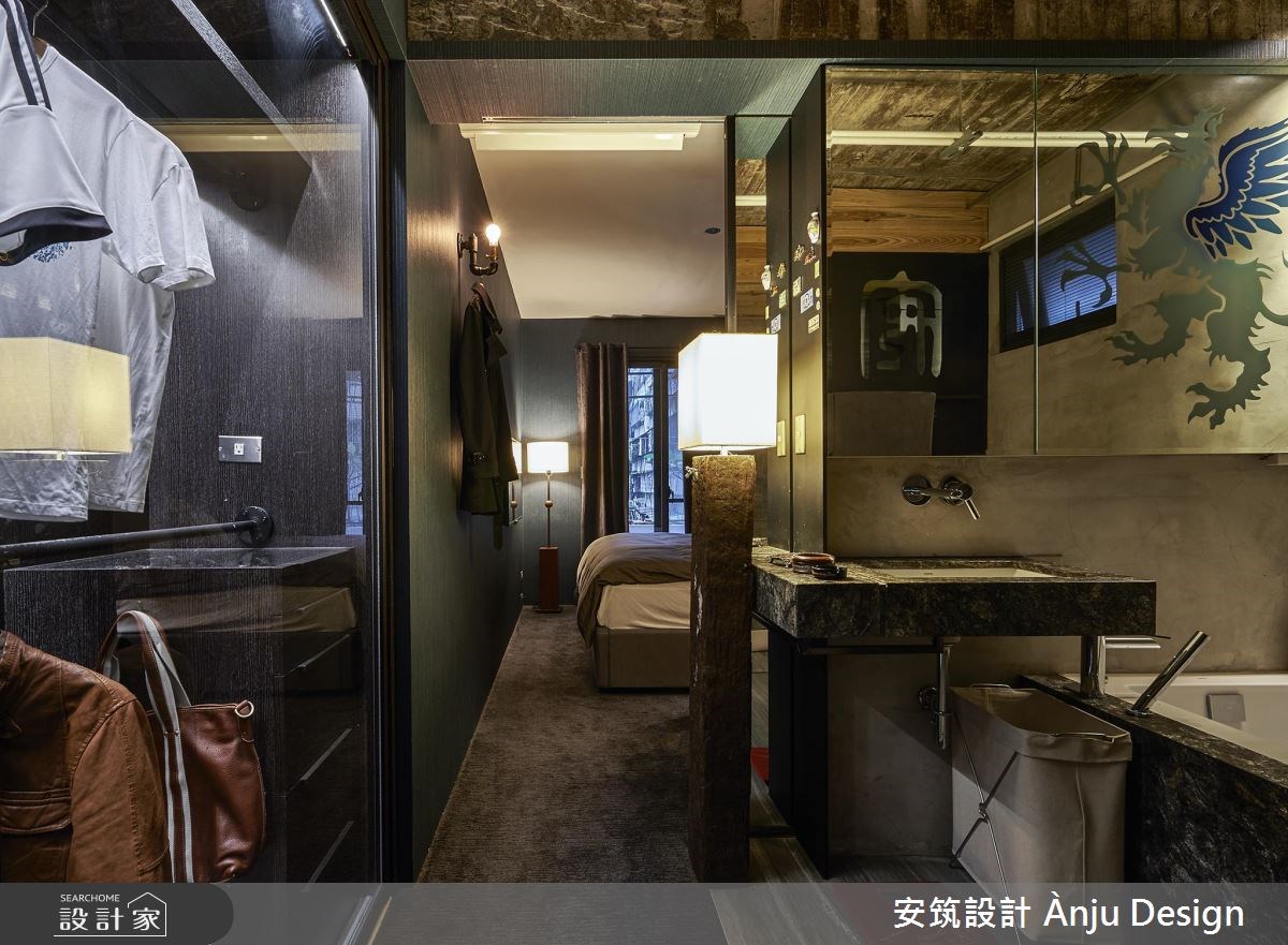 30坪老屋(16~30年)＿工業風浴室案例圖片＿安筑設計 Ànju Design＿安筑_01之11