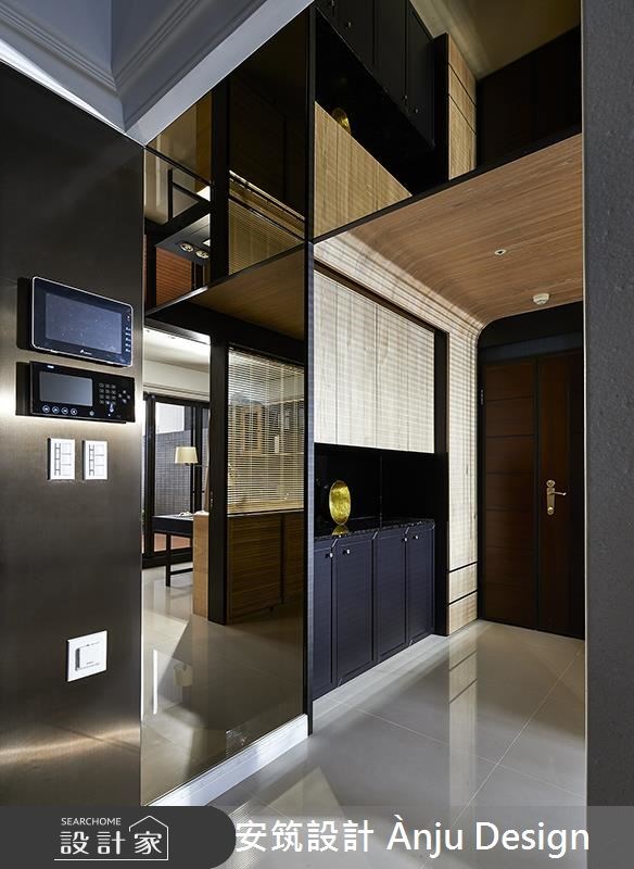 60坪新成屋(5年以下)＿混搭風玄關案例圖片＿安筑設計 Ànju Design＿安筑_02之1