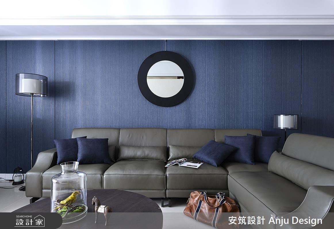 60坪新成屋(5年以下)＿混搭風客廳案例圖片＿安筑設計 Ànju Design＿安筑_02之3