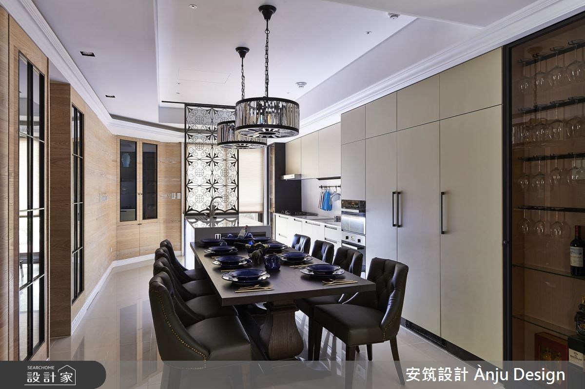 60坪新成屋(5年以下)＿混搭風餐廳案例圖片＿安筑設計 Ànju Design＿安筑_02之12