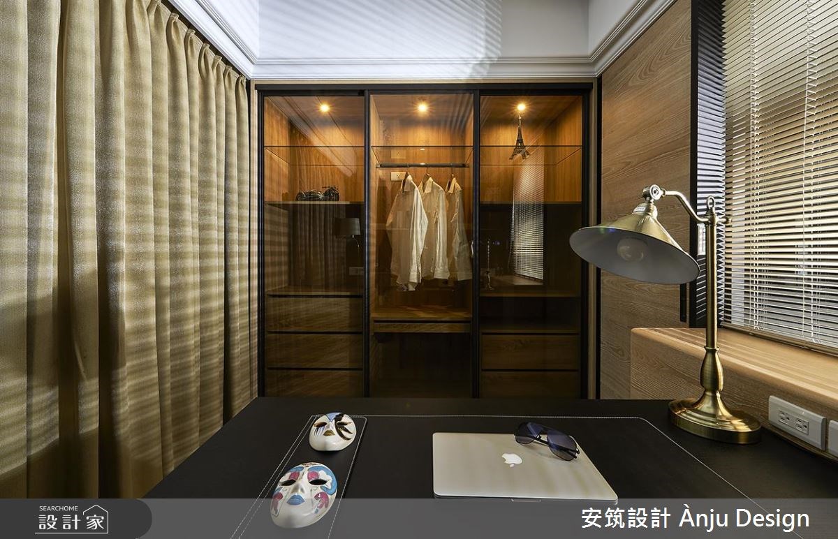 60坪新成屋(5年以下)＿混搭風書房案例圖片＿安筑設計 Ànju Design＿安筑_02之17