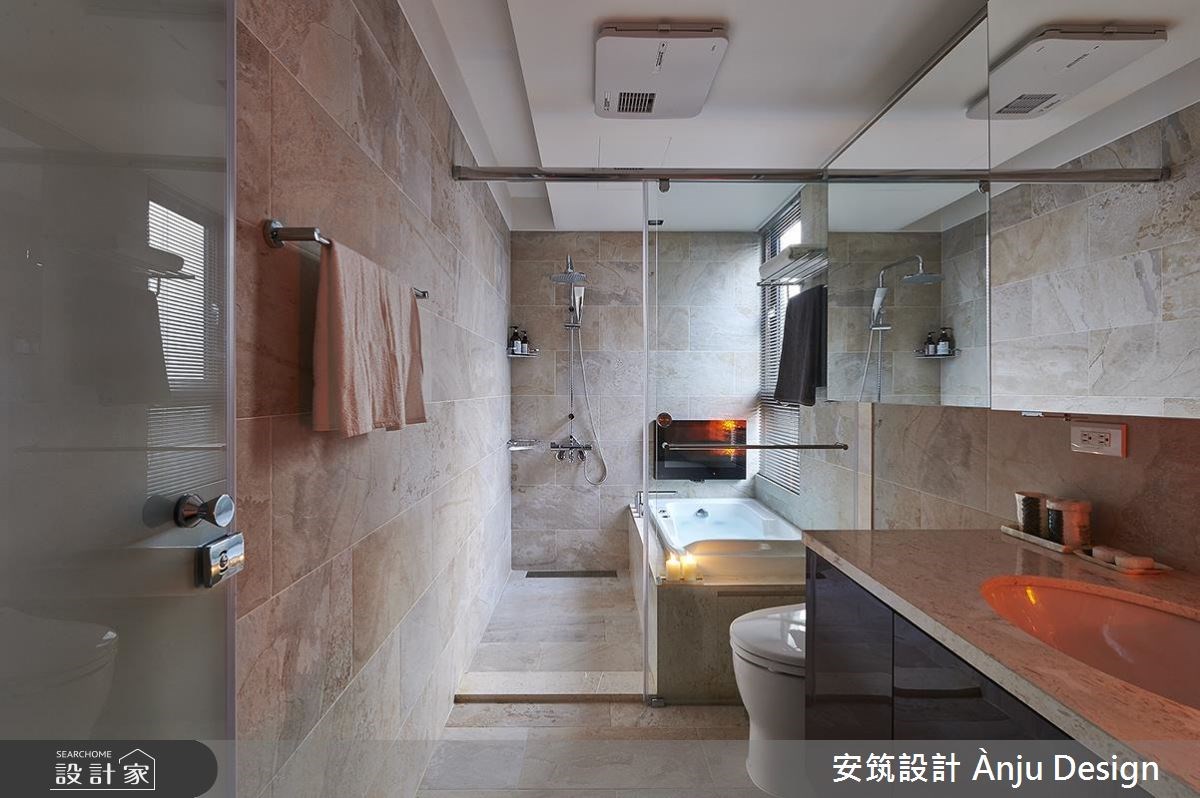 60坪新成屋(5年以下)＿混搭風浴室案例圖片＿安筑設計 Ànju Design＿安筑_02之22