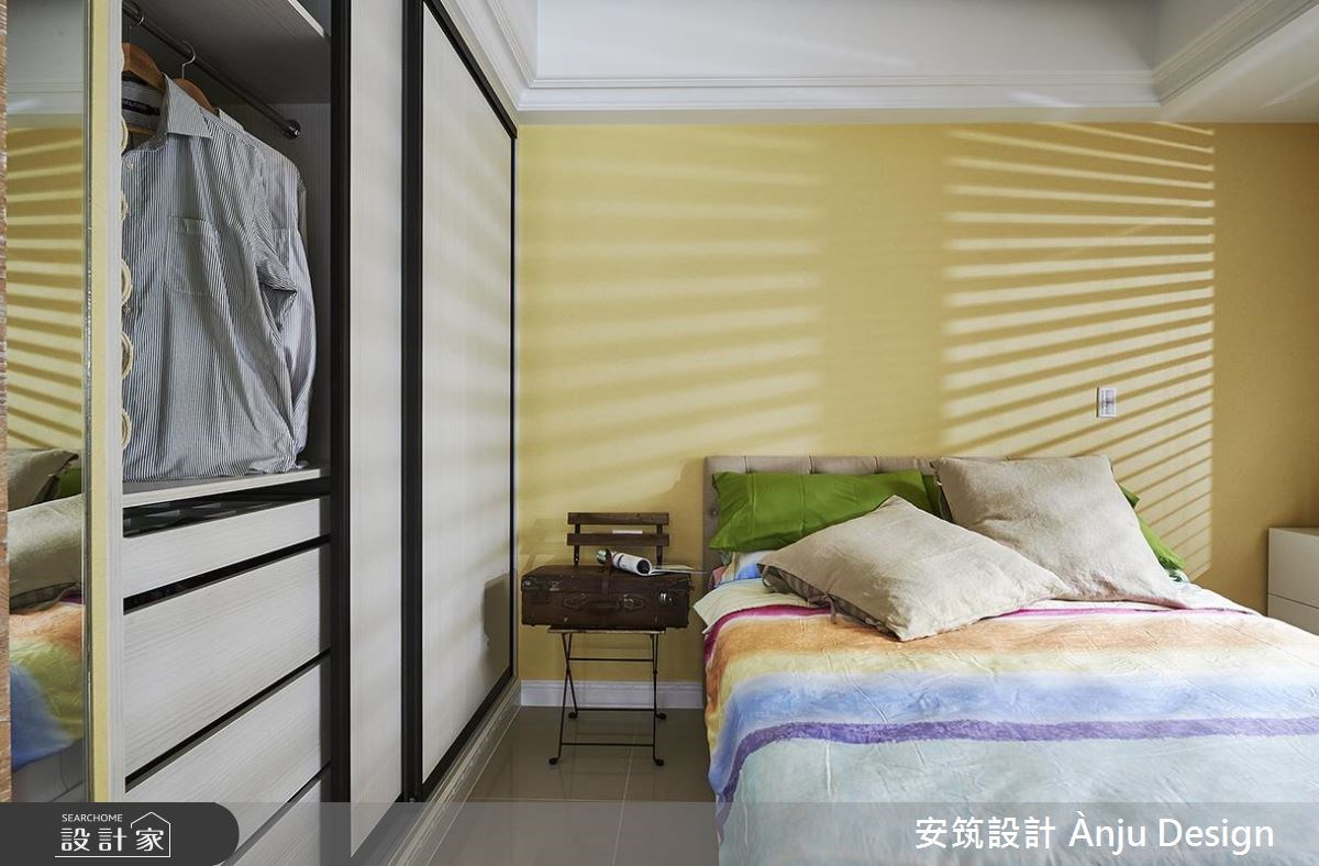 60坪新成屋(5年以下)＿混搭風臥室案例圖片＿安筑設計 Ànju Design＿安筑_02之23