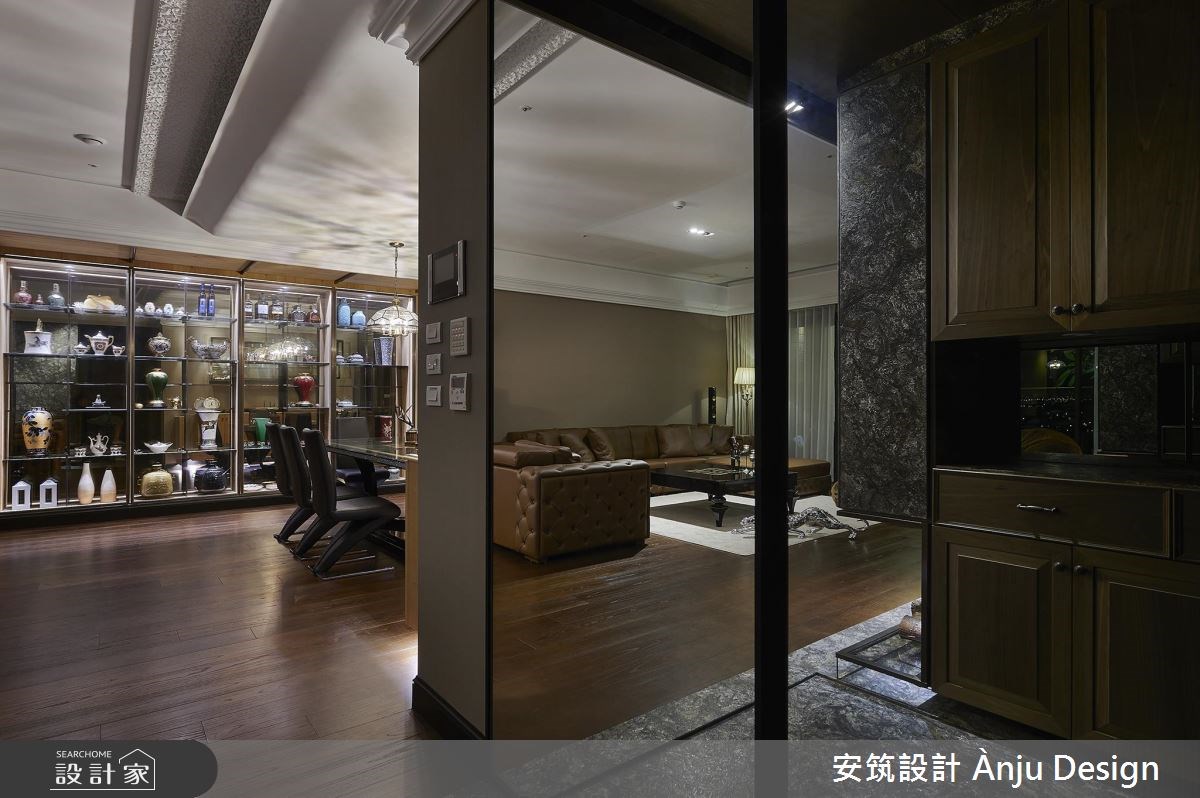 50坪新成屋(5年以下)＿混搭風玄關案例圖片＿安筑設計 Ànju Design＿安筑_04之1