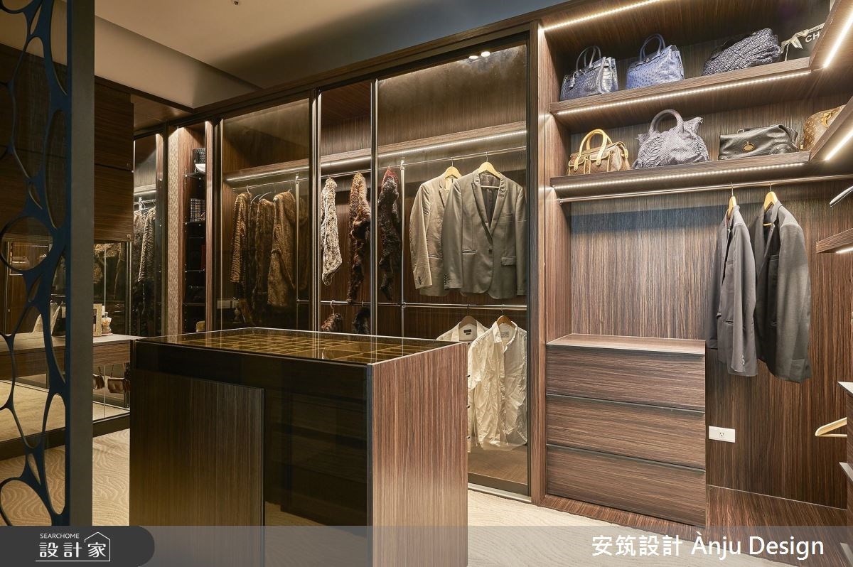 50坪新成屋(5年以下)＿混搭風更衣間案例圖片＿安筑設計 Ànju Design＿安筑_04之24