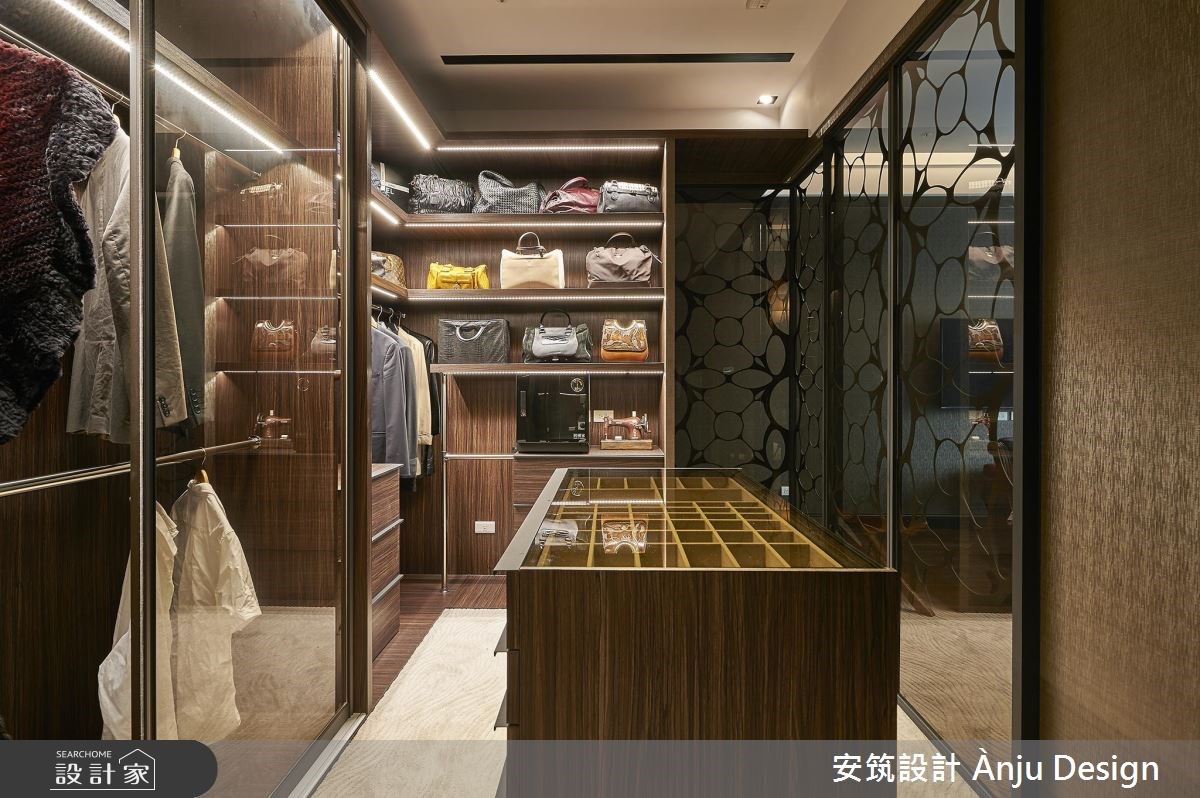 50坪新成屋(5年以下)＿混搭風更衣間案例圖片＿安筑設計 Ànju Design＿安筑_04之25