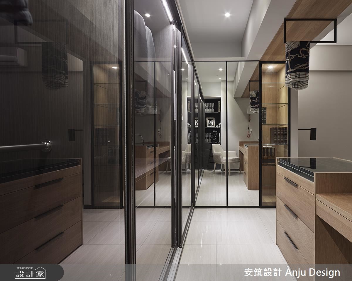 42坪新成屋(5年以下)＿混搭風更衣間案例圖片＿安筑設計 Ànju Design＿安筑_06之12