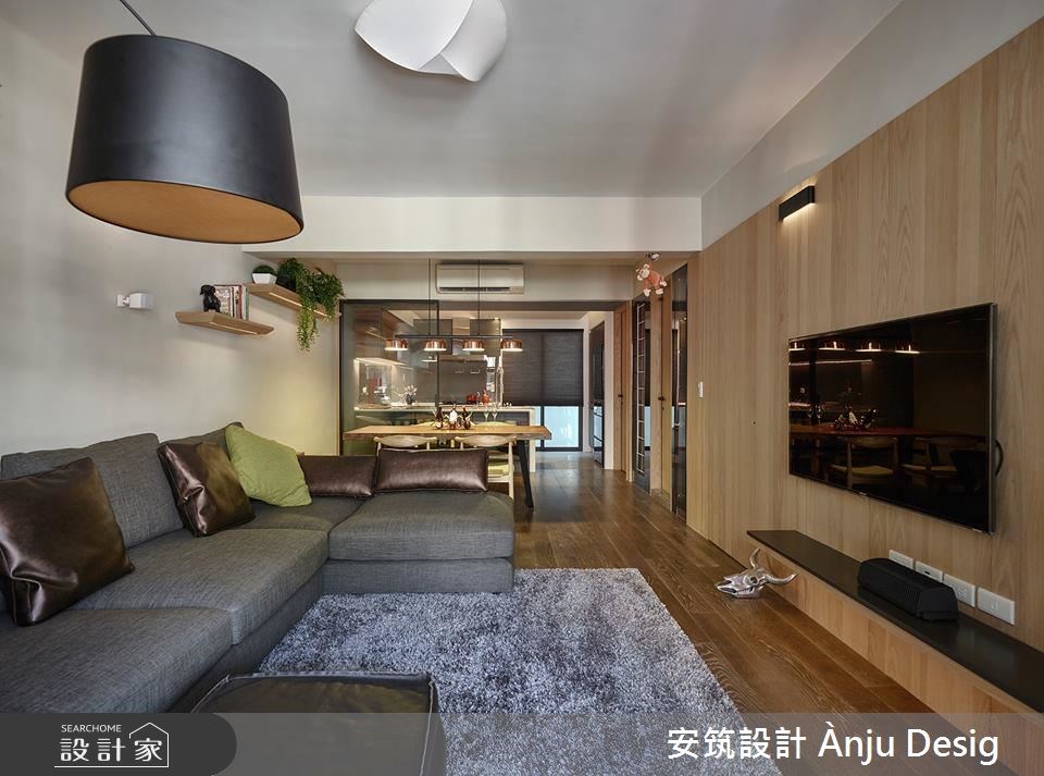 24坪老屋(16~30年)＿北歐風客廳案例圖片＿安筑設計 Ànju Design＿安筑_08之1
