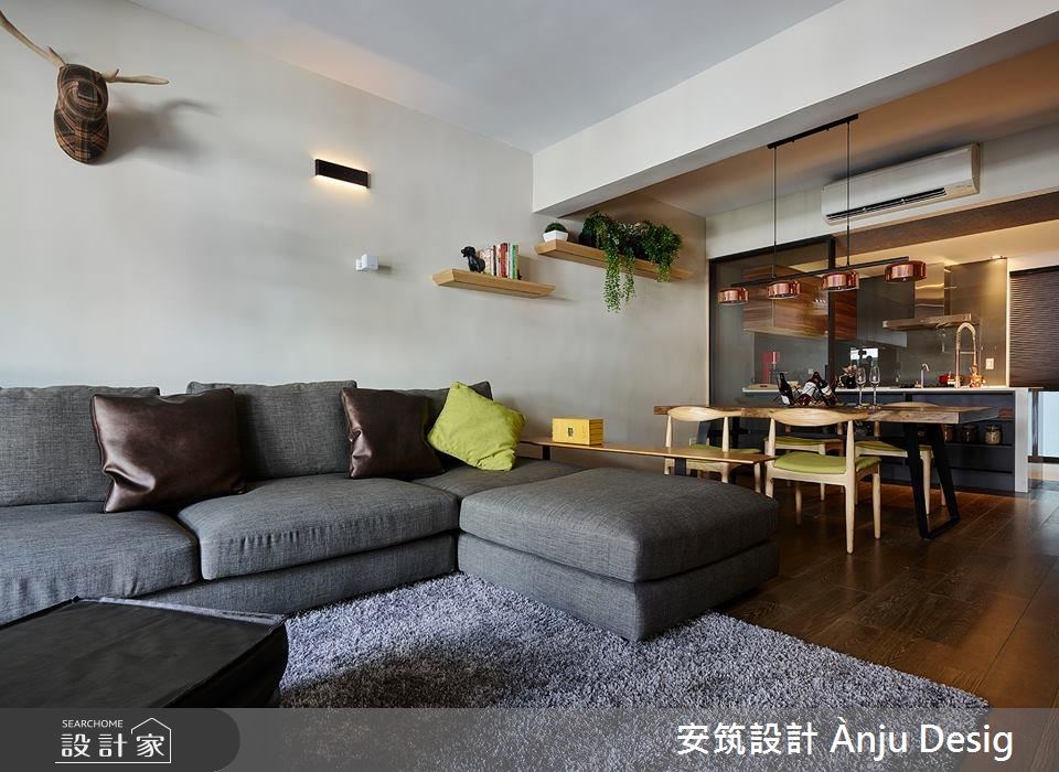 24坪老屋(16~30年)＿北歐風客廳案例圖片＿安筑設計 Ànju Design＿安筑_08之2