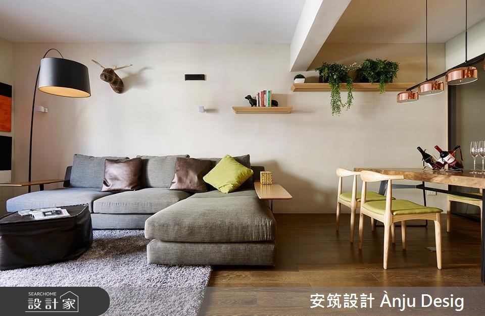 24坪老屋(16~30年)＿北歐風客廳餐廳案例圖片＿安筑設計 Ànju Design＿安筑_08之5