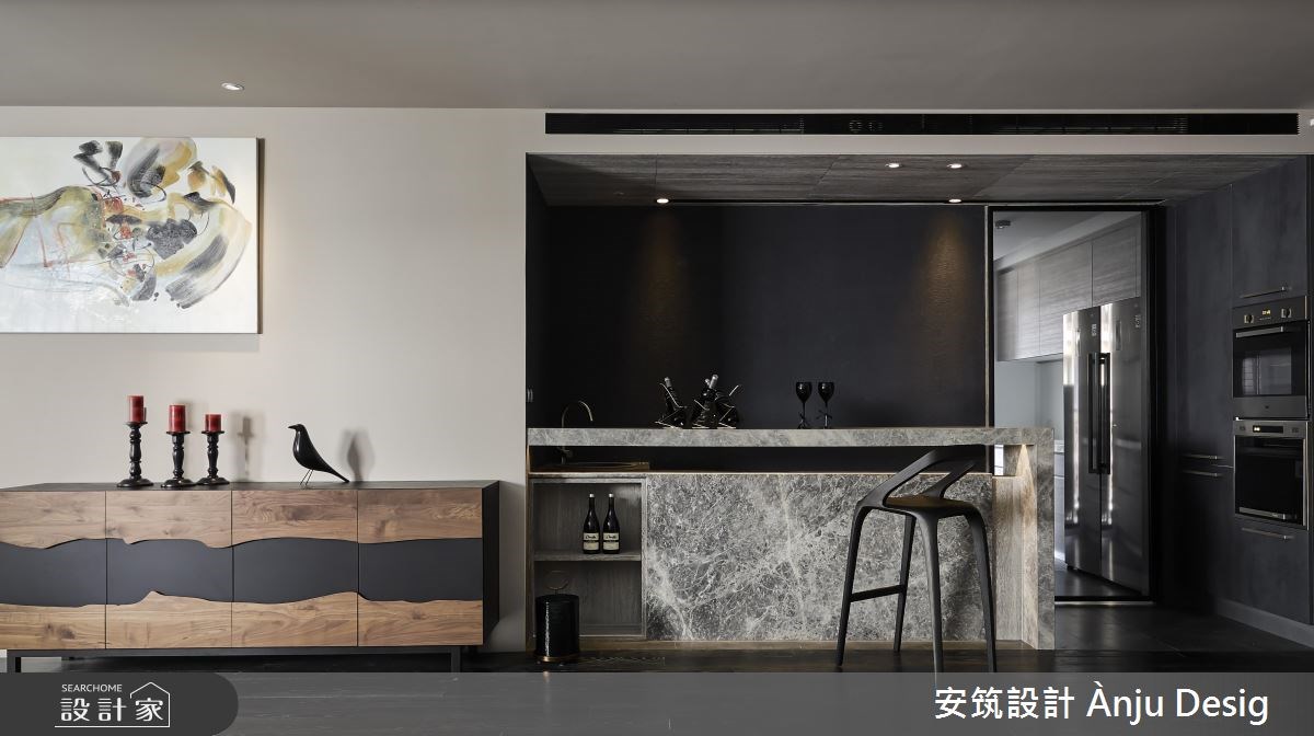 50坪新成屋(5年以下)＿新中式風吧檯案例圖片＿安筑設計 Ànju Design＿安筑_09之6