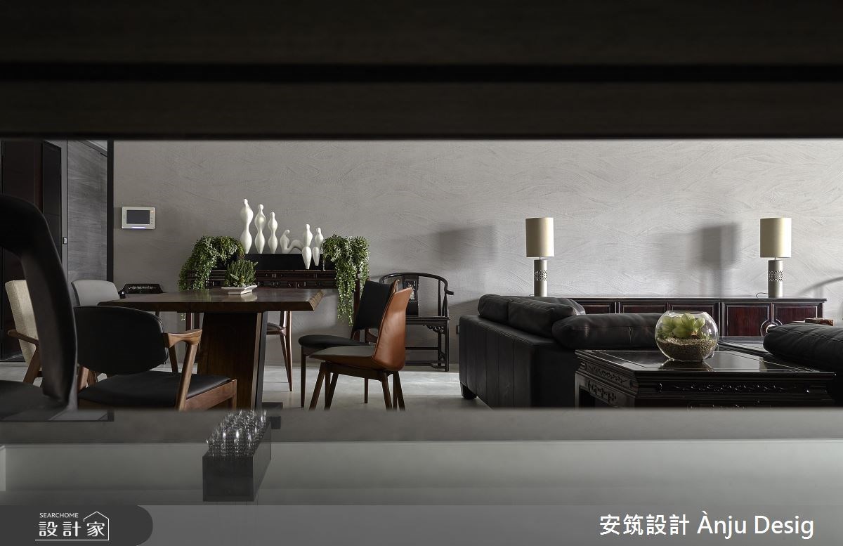 50坪新成屋(5年以下)＿新中式風客廳餐廳案例圖片＿安筑設計 Ànju Design＿安筑_09之9