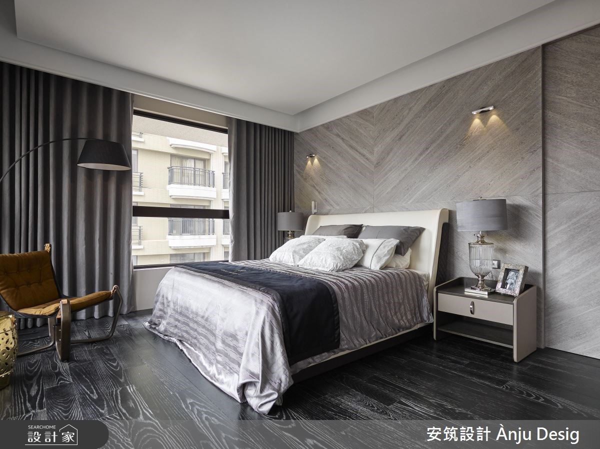 50坪新成屋(5年以下)＿新中式風臥室案例圖片＿安筑設計 Ànju Design＿安筑_09之15