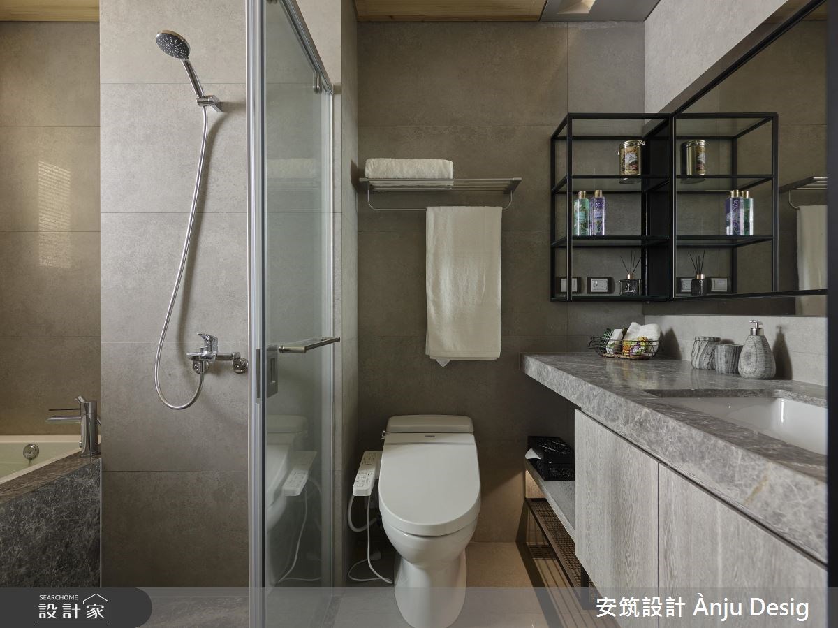 50坪新成屋(5年以下)＿新中式風浴室案例圖片＿安筑設計 Ànju Design＿安筑_09之17