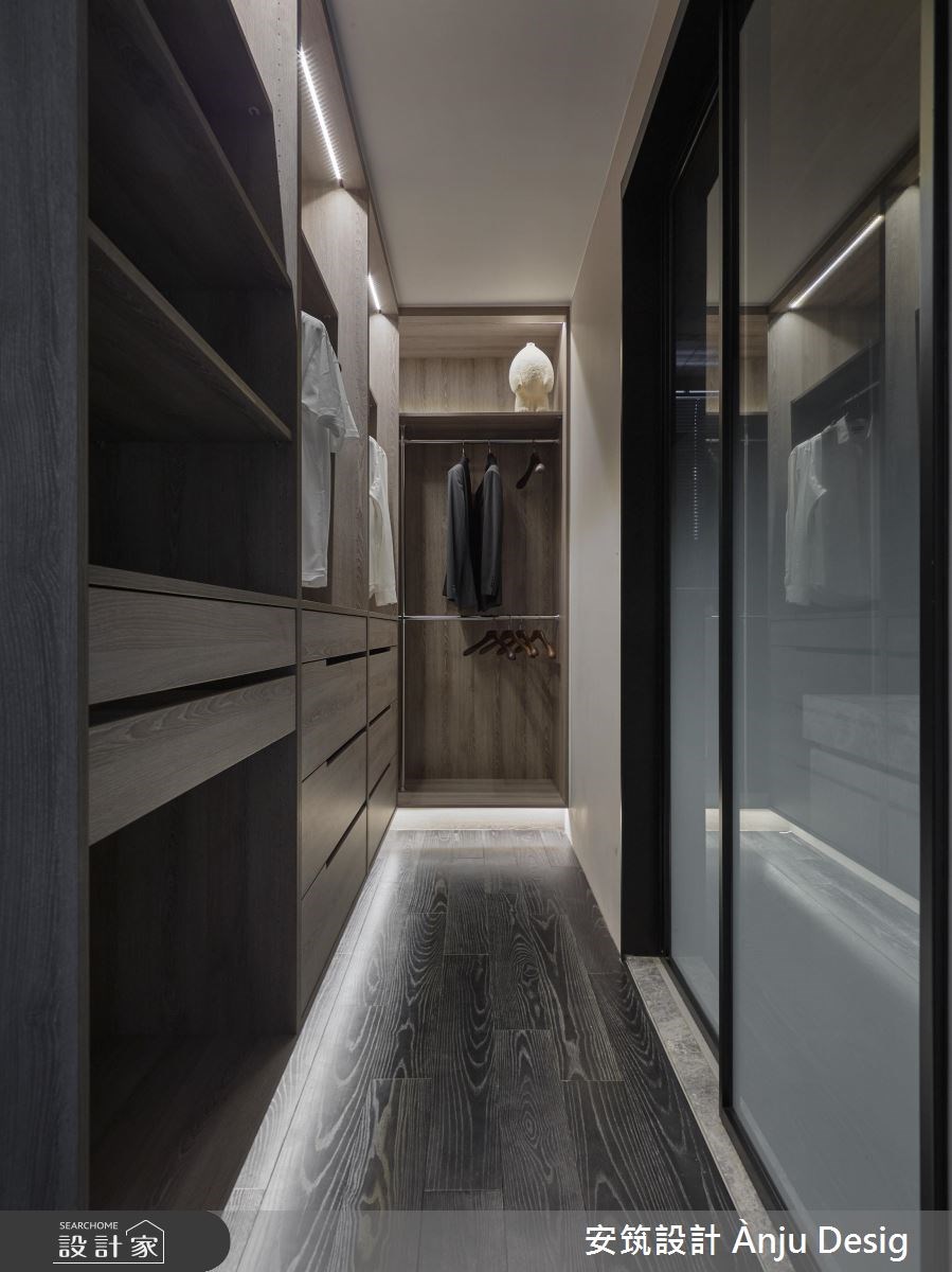 50坪新成屋(5年以下)＿新中式風更衣間案例圖片＿安筑設計 Ànju Design＿安筑_09之18