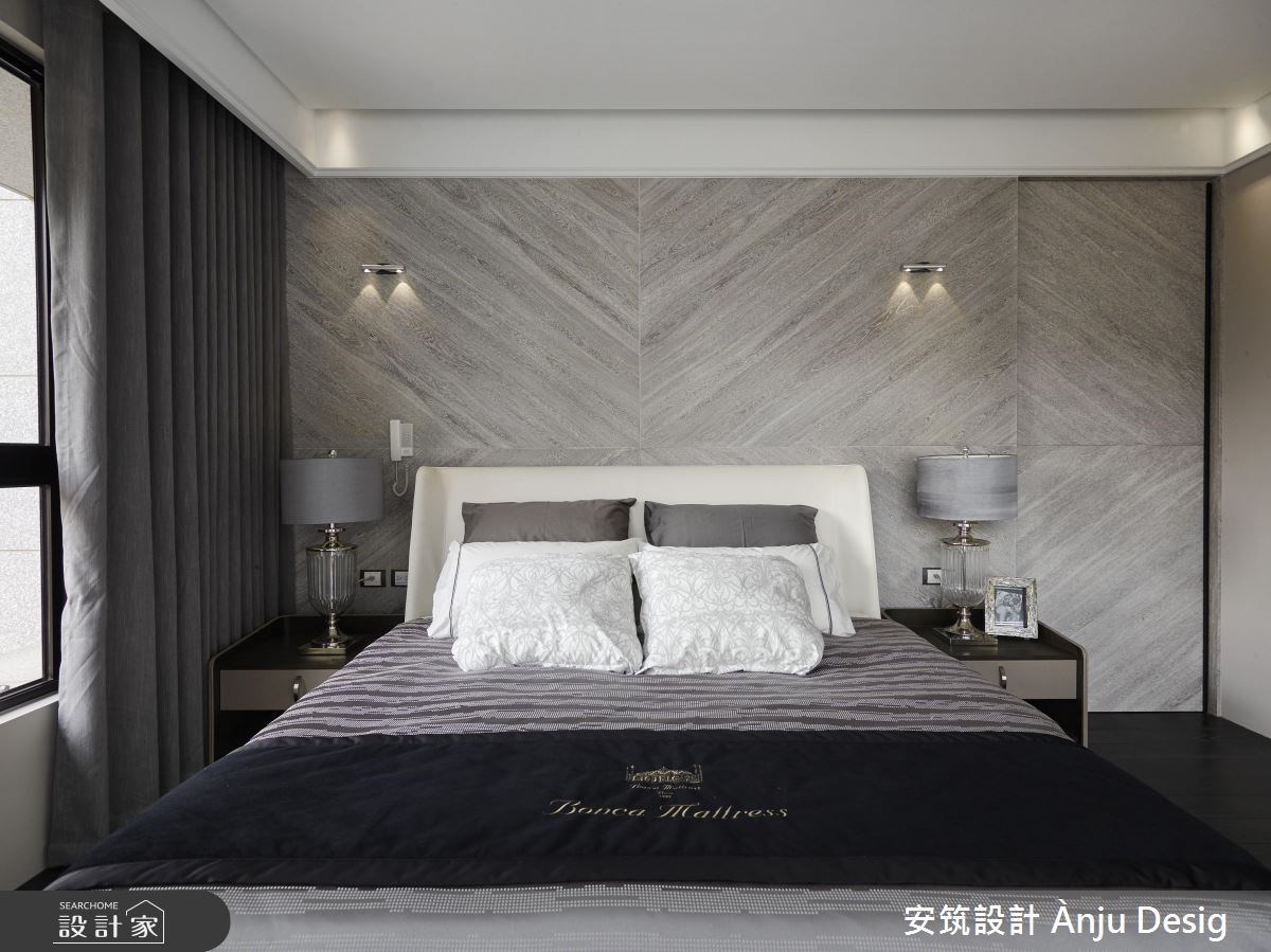 50坪新成屋(5年以下)＿新中式風臥室案例圖片＿安筑設計 Ànju Design＿安筑_09之20
