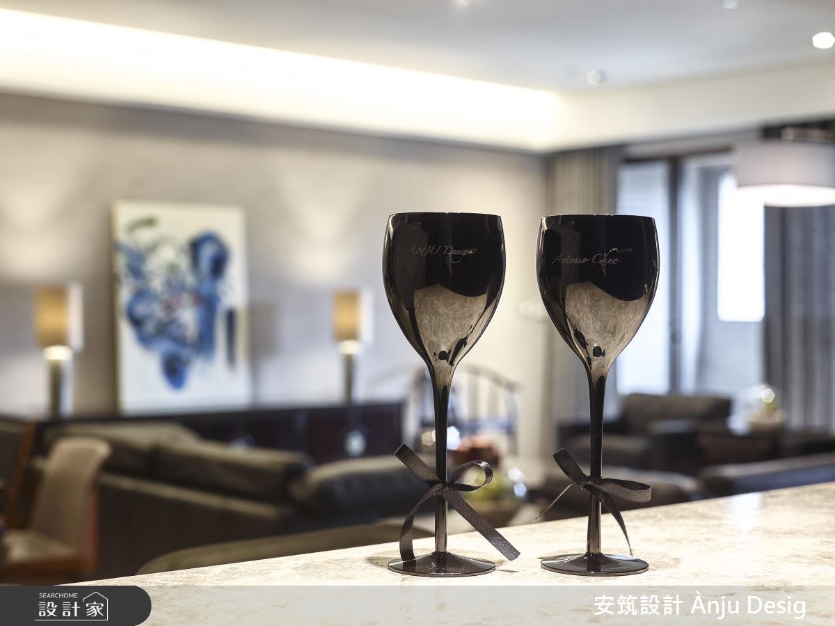 50坪新成屋(5年以下)＿新中式風吧檯案例圖片＿安筑設計 Ànju Design＿安筑_09之25