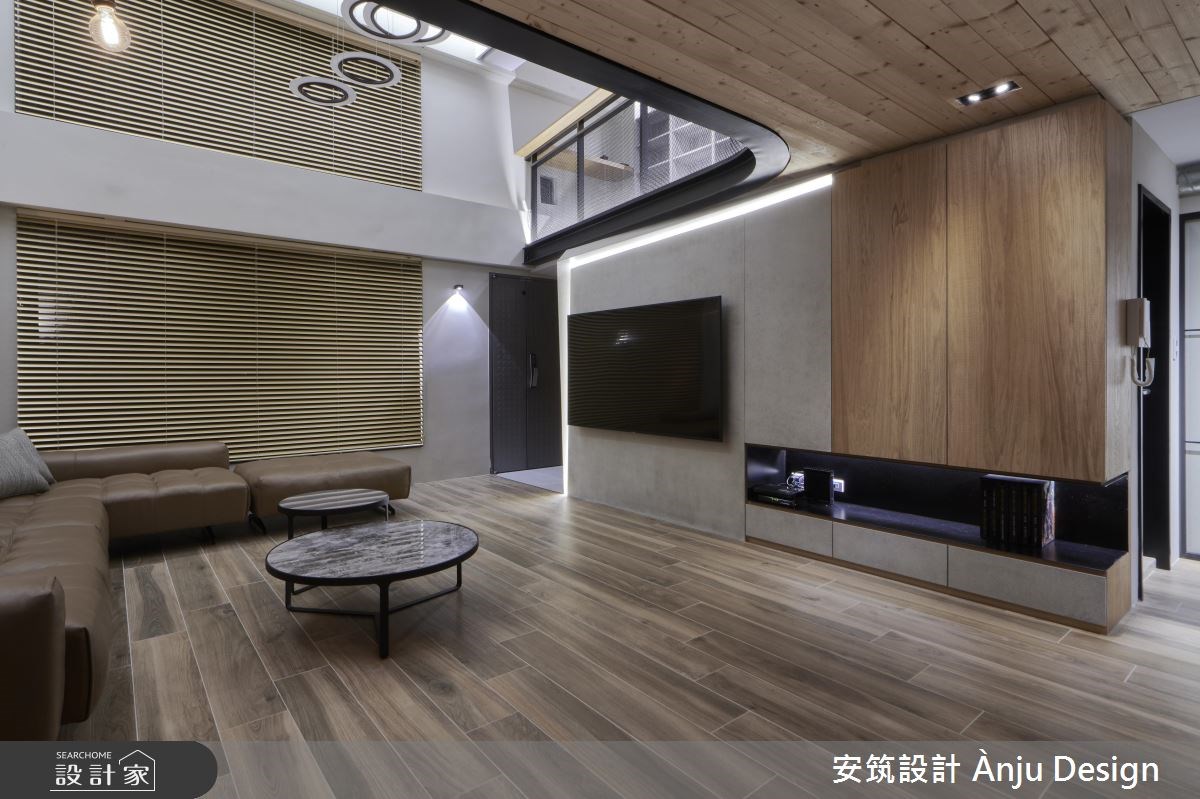 150坪中古屋(5~15年)＿休閒風客廳案例圖片＿安筑設計 Ànju Design＿安筑_11之6